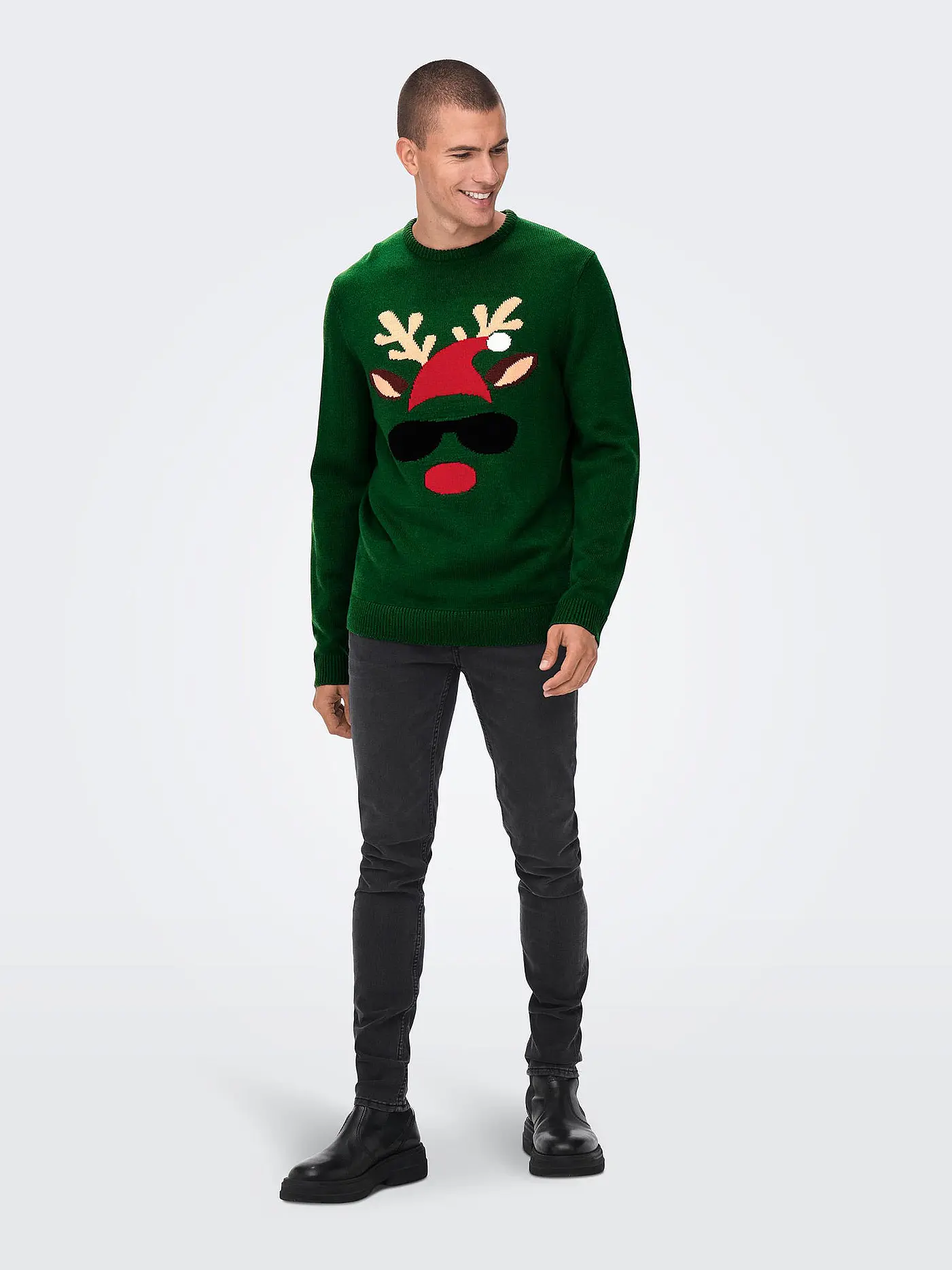 ONLY & SONS | Pullover ONSXMAS | grün
